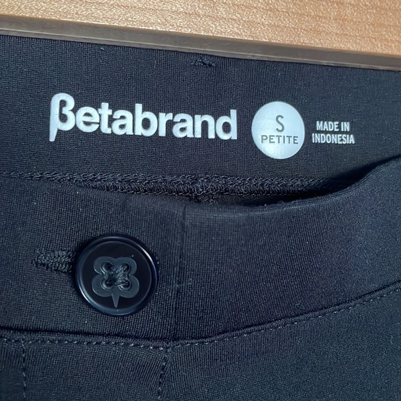 Betabrand Dress Pant/Yoga Pant in Charcoal Black Small Petite NWOT - Picture 4 of 6